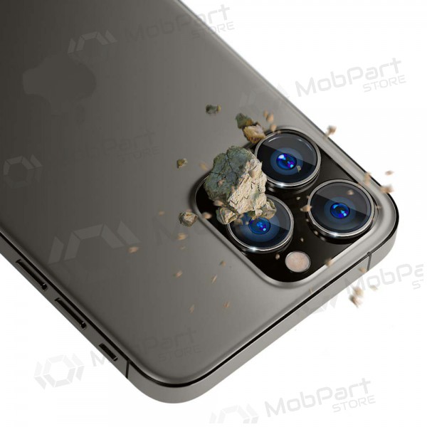 Apple iPhone 13 Pro / 13 Pro Max nero protezione vetro temperato per fotocamera Apple iPhone 13 Pro / 13 Pro Max nero protezione vetro temperato per fotocamera