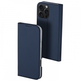 Samsung Galaxy S26+ custodia a portafoglio - Dux Ducis Skin Pro (blu scuro).