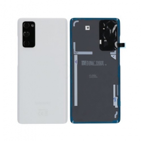 Samsung G780 / G781 Galaxy S20 FE 4G / 5G coperchio batteria posteriore (Cloud White) (usato grade C, originale)