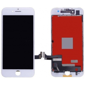 Apple iPhone 7 schermo / display (bianca) (refurbished, originale)