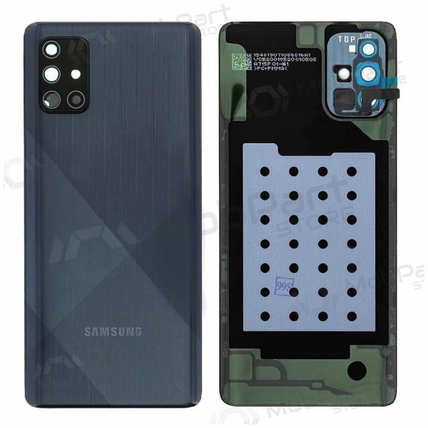 Samsung A715 Galaxy A71 2020 coperchio batteria posteriore nero (Prism Crush Black) (usato grade B, originale)
