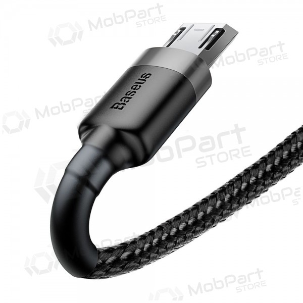 USB cavo Baseus Cafule Type-C 2.0m 2.0A (grigio-nero) CATKLF-CG1