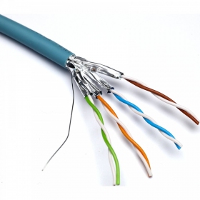 Cavo di rete EXCEL 190-191 (1m, Cat6A, U/FTP, LSOH, B2ca)