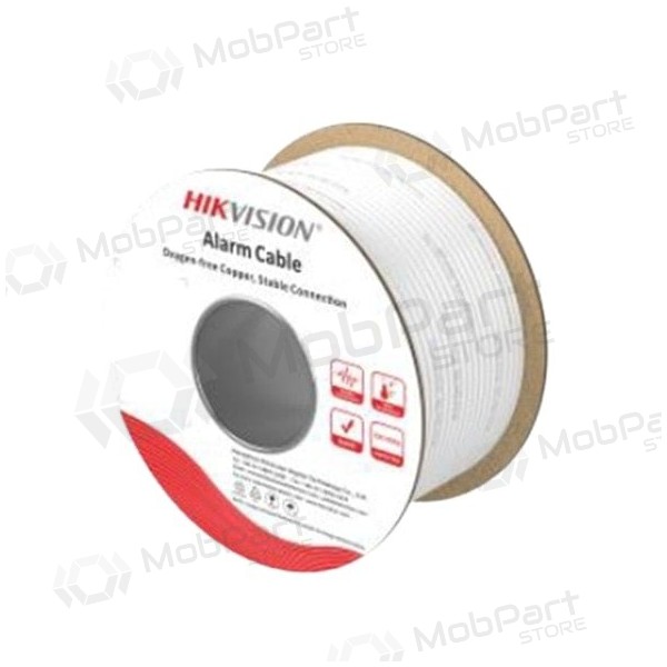 Cavo di protezione Hikvision 6x0.22 in rame (schermato, LSZH, Eca, bobina da 100m)