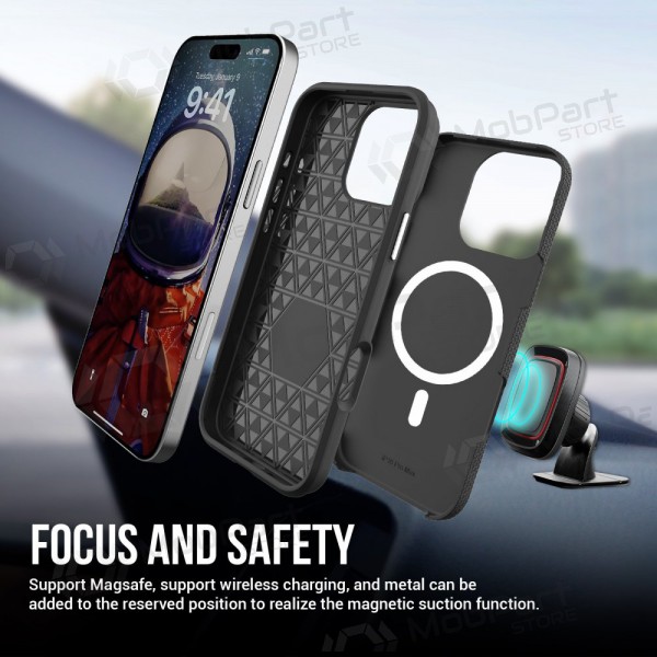 Apple iPhone 11 custodia „Perfectionists“ (nero)