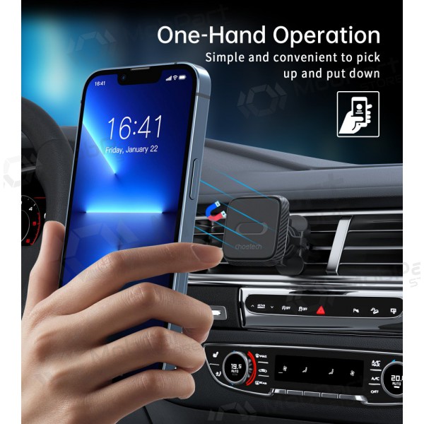 Porta cellulare da auto Choetech H042 nero