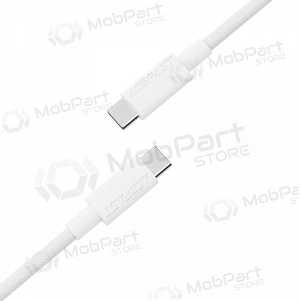 USB cavo Acefast C18-03 60W USB-C to USB-C 1.2m bianca