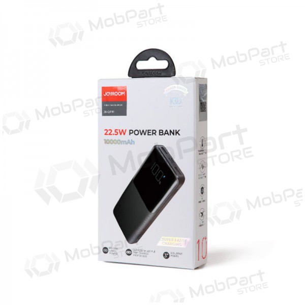 Batteria esterna Power Bank Joyroom JR-QP191 22.5W PD QC3.0 AFC 10000mAh nero Batteria esterna Power Bank Joyroom JR-QP191 22.5W PD QC3.0 AFC 10000mAh nero