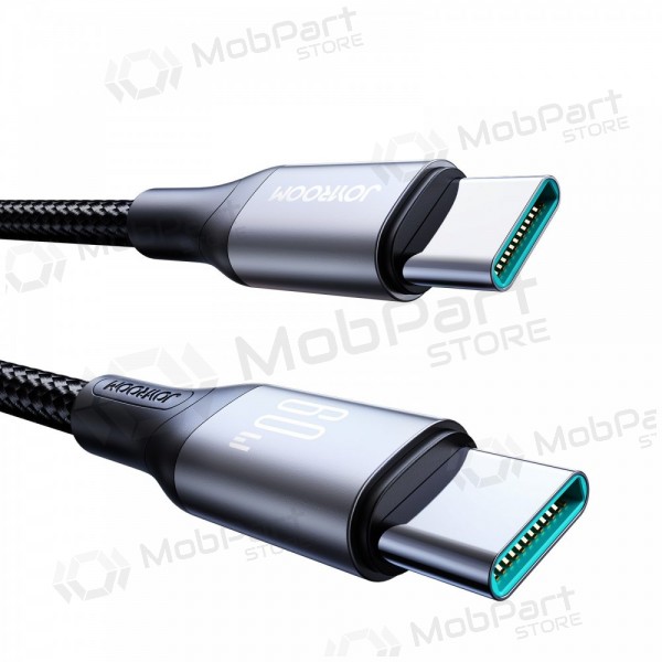 USB cavo Joyroom S-A28 USB-C to USB-C 60W 1.0m nero
