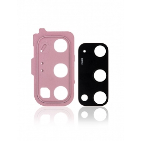 Samsung G980 / G981 Galaxy S20 vetro della fotocamera rosa (Cloud Pink)