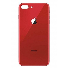 Apple iPhone 8 Plus coperchio batteria posteriore (rosso) (bigger hole for camera)