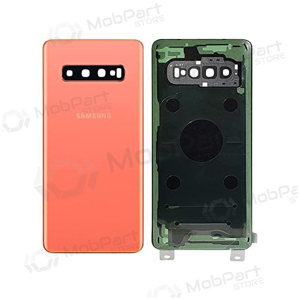 Samsung G973 Galaxy S10 coperchio batteria posteriore rosa (Flamingo Pink) (usato grade C, originale)