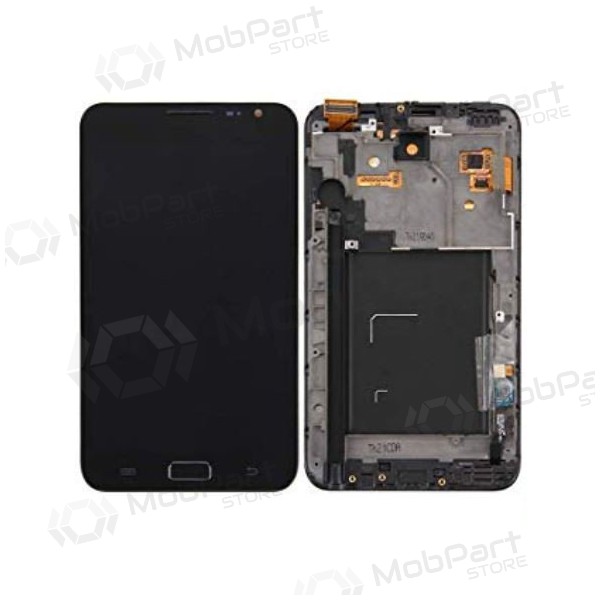 Samsung N7000 Galaxy Note schermo / display (nero) (con una cornice) (service pack) (originale) Samsung N7000 Galaxy Note schermo / display (nero) (con una cornice) (service pack) (originale)
