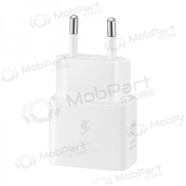 Caricatore originale Samsung EP-T2510NWEGEU 25W nel pacchetto bianca