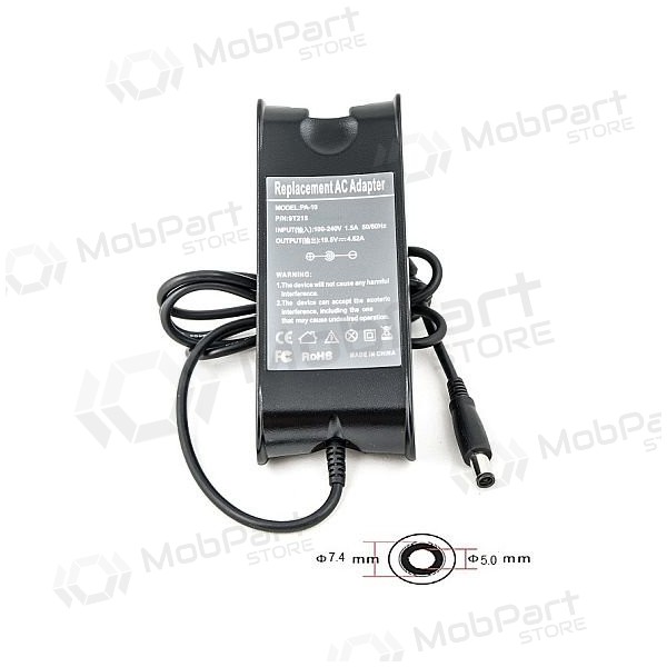 DELL 90W:19.5V,4.62A caricatore per computer portatile DELL 90W:19.5V,4.62A caricatore per computer portatile