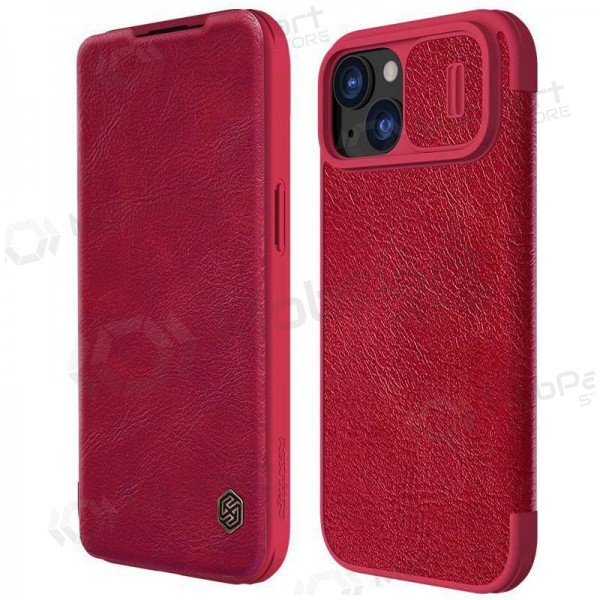 Apple iPhone 14 Pro custodia „Nillkin Leather“ (rosso)