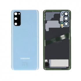 Samsung G981F / G980 Galaxy S20 coperchio batteria posteriore (Cloud Blue) (usato grade B, originale)