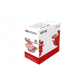 Cavo di connessione Hikvision UTP 5E (anima-0.50mm, bobina 305m) DS-1LN5E-S