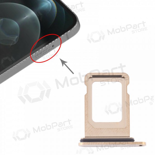 Apple iPhone 12 Pro / 12 Pro Max Porta SIM (d'oro)