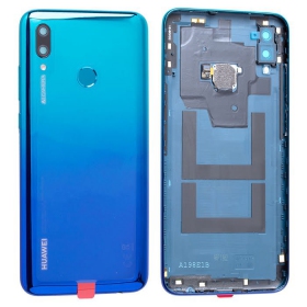 Huawei P Smart 2019 coperchio batteria posteriore blu (Aurora Blue) (usato grade C, originale)
