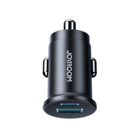 Caricatore per auto Joyroom JR-CCN16 USB-A/USB-C 15W nero
