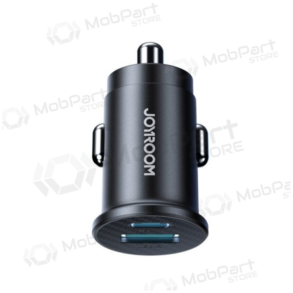 Caricatore per auto Joyroom JR-CCN16 USB-A/USB-C 15W nero
