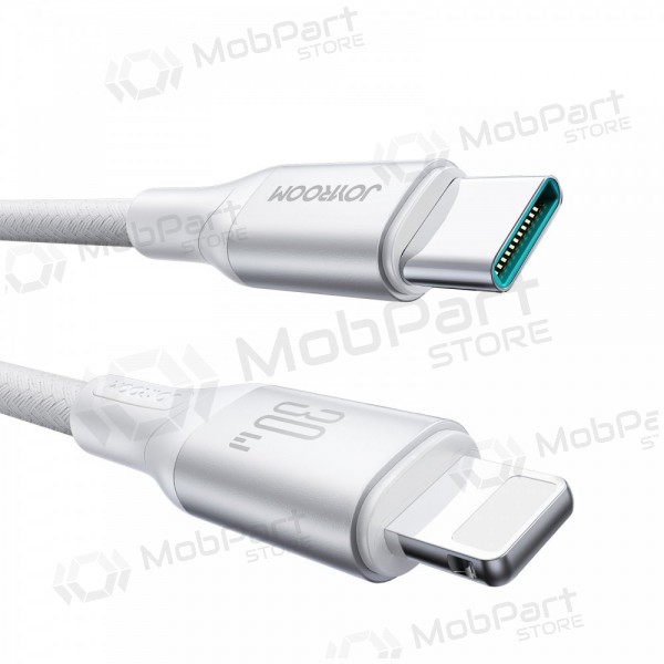 USB cavo Joyroom S-A28 USB-C to Lightning 30W 1.0m bianca