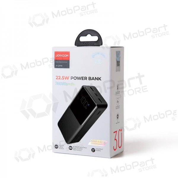 Batteria esterna Power Bank Joyroom JR-QP193 22.5W 30000mAh nero Batteria esterna Power Bank Joyroom JR-QP193 22.5W 30000mAh nero