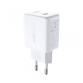 Caricatore buitinis Acefast A1 PD20W USB-C bianca