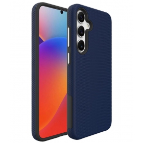 Custodia Perfectionists Triangle Case Samsung A556 A55 5G blu scuro