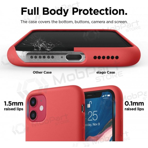 Samsung Galaxy S26+ custodia - Liquid Silicone 1.5mm (rosso)