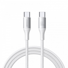 USB cavo Joyroom S-A28 USB-C to USB-C 60W 1.0m bianca