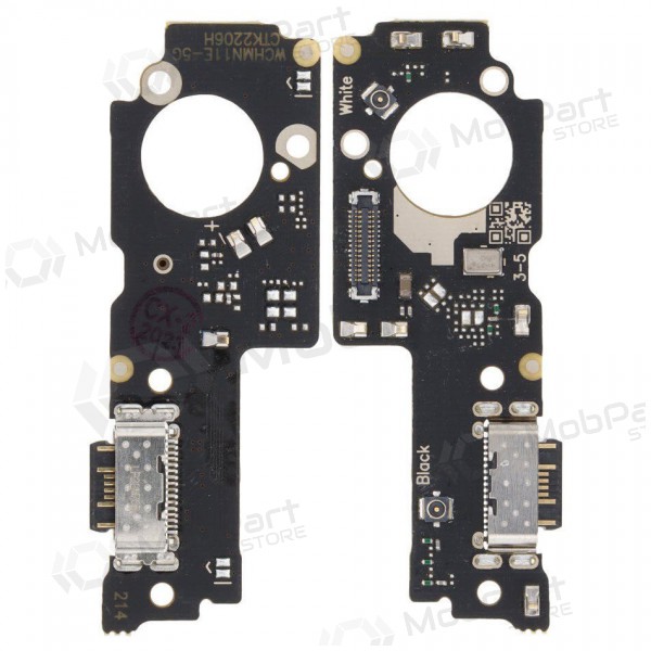 Xiaomi Poco M5 / Redmi Note 11E connettore di ricarica (service pack) (originale) Xiaomi Poco M5 / Redmi Note 11E connettore di ricarica (service pack) (originale)