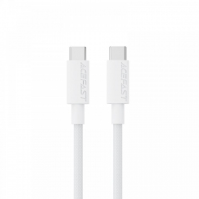 USB cavo Acefast C18-03 60W USB-C to USB-C 1.2m bianca