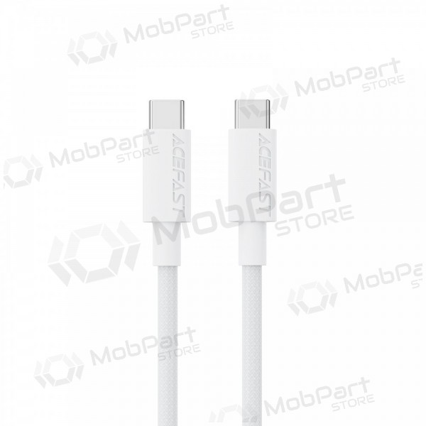 USB cavo Acefast C18-03 60W USB-C to USB-C 1.2m bianca