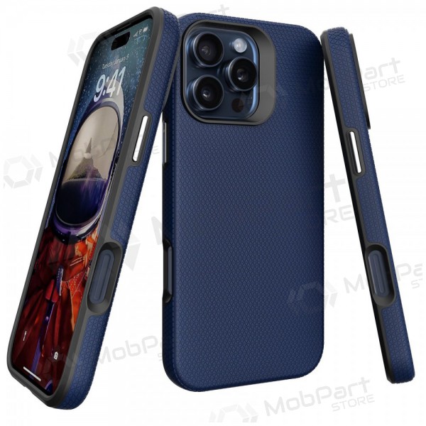 Apple iPhone 16 Pro custodia „Perfectionists“ (blu scuro)