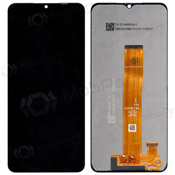 Samsung Galaxy A02 schermo / display (nero) (originale) Samsung Galaxy A02 schermo / display (nero) (originale)