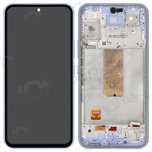 Samsung Galaxy A54 5G schermo / display (viola) (con una cornice) (originale) Samsung Galaxy A54 5G schermo / display (viola) (con una cornice) (originale)