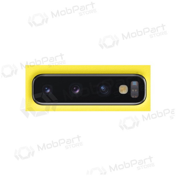 Samsung G975 Galaxy S10+ vetro della fotocamera giallo (Canary Yellow) Samsung G975 Galaxy S10+ vetro della fotocamera giallo (Canary Yellow)