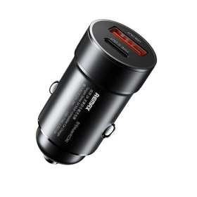 Caricatore per auto Remax RCC361 15W USB-C/USB-A nero