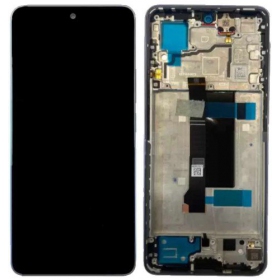 Xiaomi Redmi Note 13 Pro 5G schermo / display (compatible with Poco X6 5G) (purpurinis) (con una cornice) (originale)