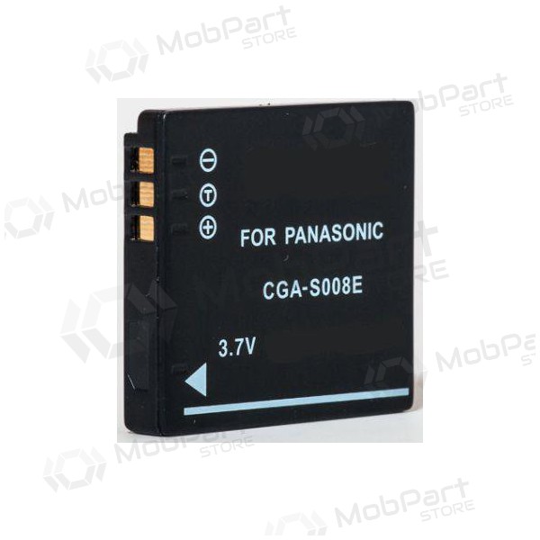 Panasonic CGA-S008 / DMW-BCE10 / VW-VBJ10, Ricoh DB-70 foto batteria / accumulatore Panasonic CGA-S008 / DMW-BCE10 / VW-VBJ10, Ricoh DB-70 foto batteria / accumulatore