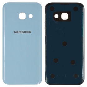 Samsung A320 Galaxy A3 2017 coperchio batteria posteriore azzurro (blue mist) (usato grade C, originale)