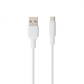 USB cavo Borofone BX1 microUSB 1.0m (bianca)