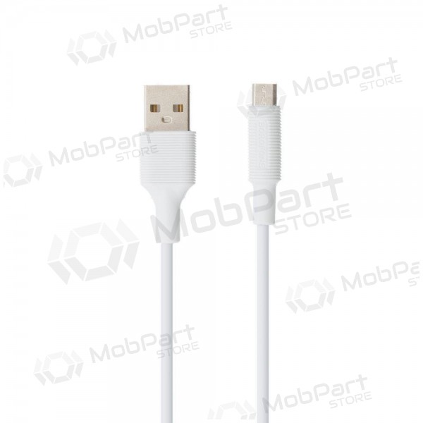 USB cavo Borofone BX1 microUSB 1.0m (bianca)