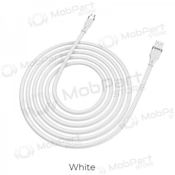 USB cavo HOCO U72 lightning 1.2m silicone bianca USB cavo HOCO U72 lightning 1.2m silicone bianca