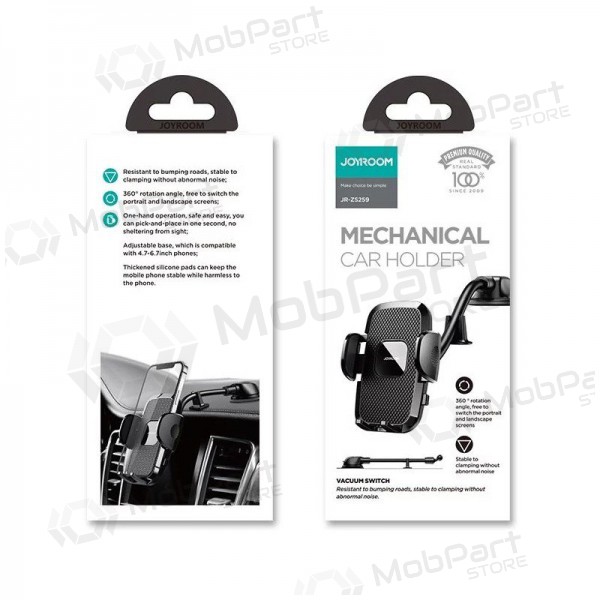 Porta cellulare da auto Joyroom JR-ZS259 (windshield) nero