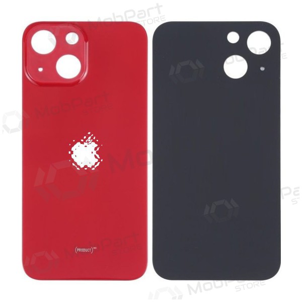 Apple iPhone 13 mini coperchio batteria posteriore (rosso) (bigger hole for camera) Apple iPhone 13 mini coperchio batteria posteriore (rosso) (bigger hole for camera)