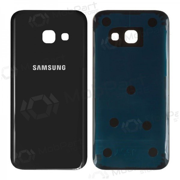 Samsung A320 Galaxy A3 2017 coperchio batteria posteriore (nero) (usato grade A, originale) Samsung A320 Galaxy A3 2017 coperchio batteria posteriore (nero) (usato grade A, originale)