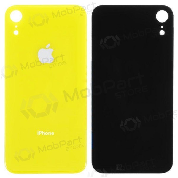 Apple iPhone XR coperchio batteria posteriore (giallo) (bigger hole for camera) Apple iPhone XR coperchio batteria posteriore (giallo) (bigger hole for camera)